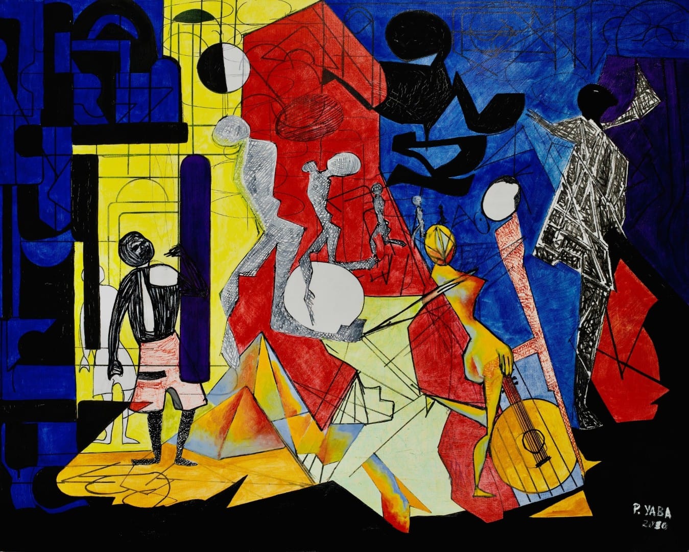 Obra de Pedro Yaba Divina Fiesta 2010 Suiça