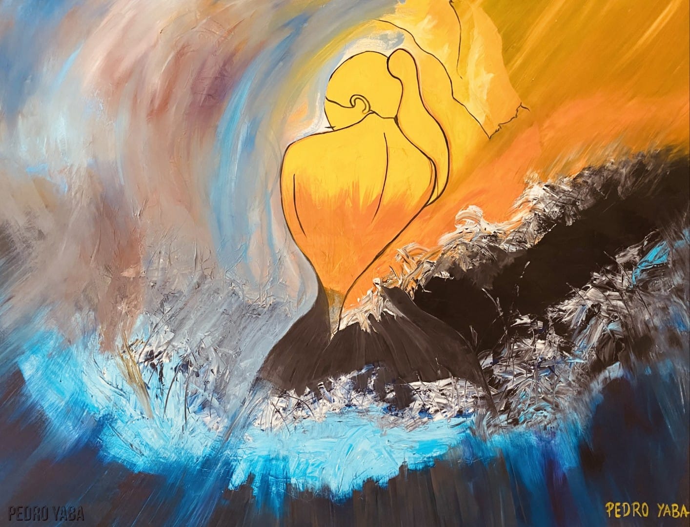 Obra de Pedro Yaba Gaia Natureza 2020